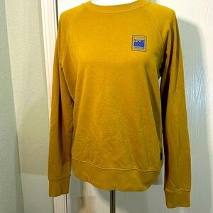 Patagonia women's alpine icon regenerative organic cotton crew sweatshirt